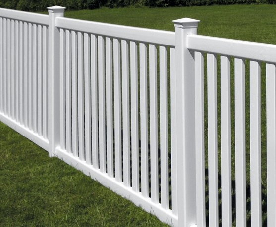 Pvc sales picket fence